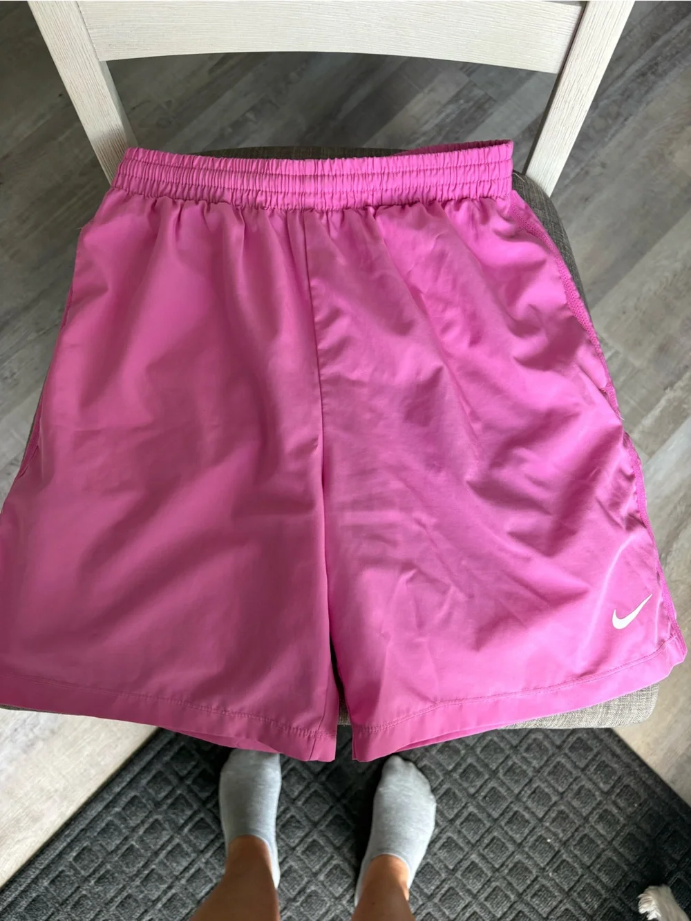 Nike Boys Pink Athletic Shorts